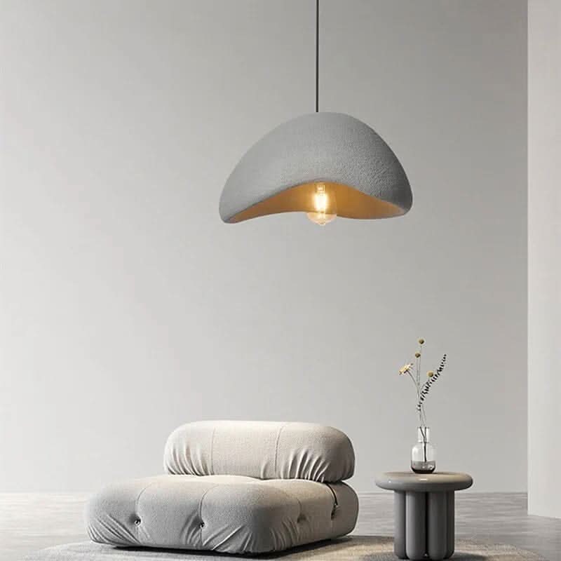 Dome Drop Ceiling Light with Height-Adjustable Cable E27 Socket Dimmable Fixture for Kitchen Island Dining Table