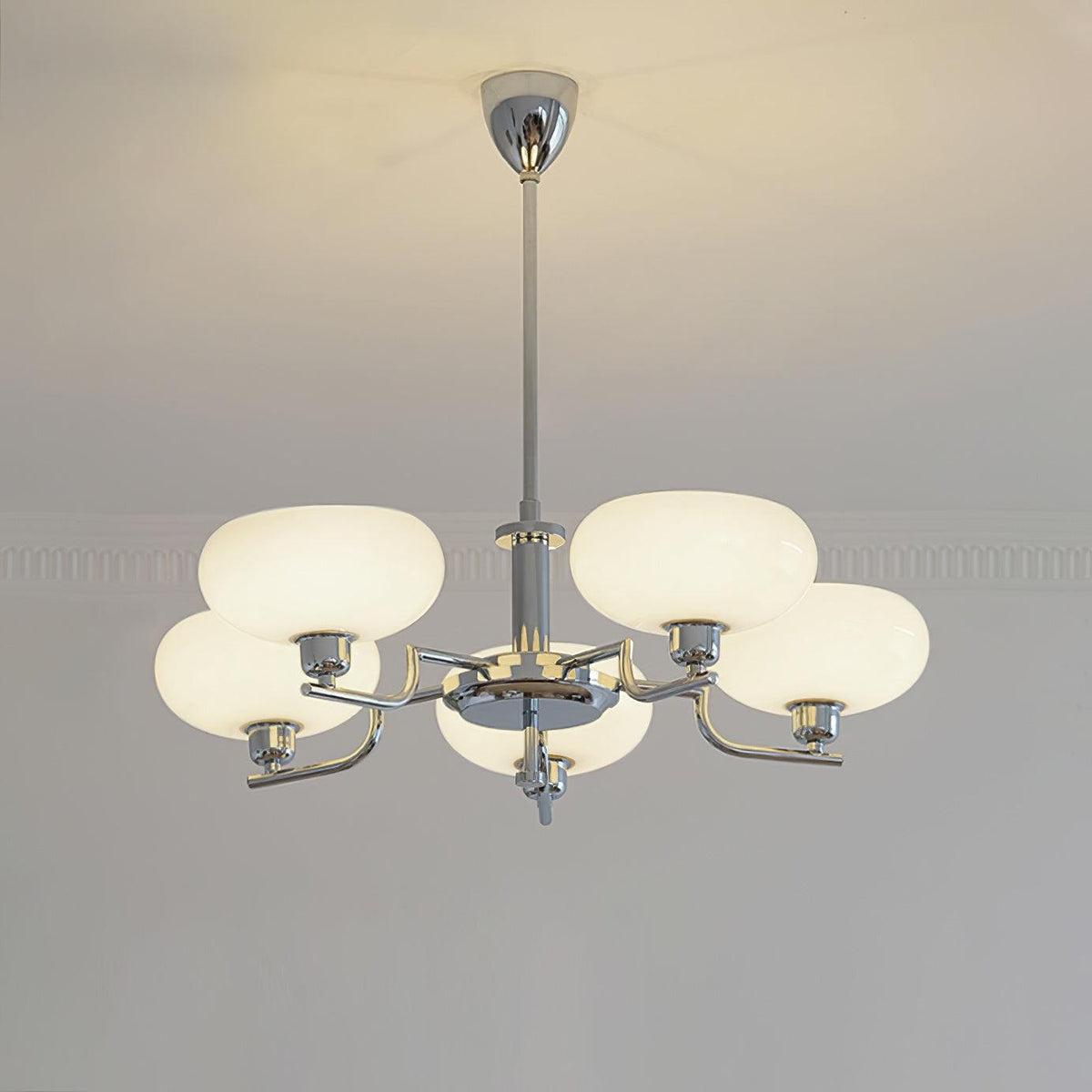 Spherical Glass Hanging Light Fixture 12 Inch Diameter Over Island Counter Contemporary Ceiling Lamp Clear Shade Kitchen Dining Entryway