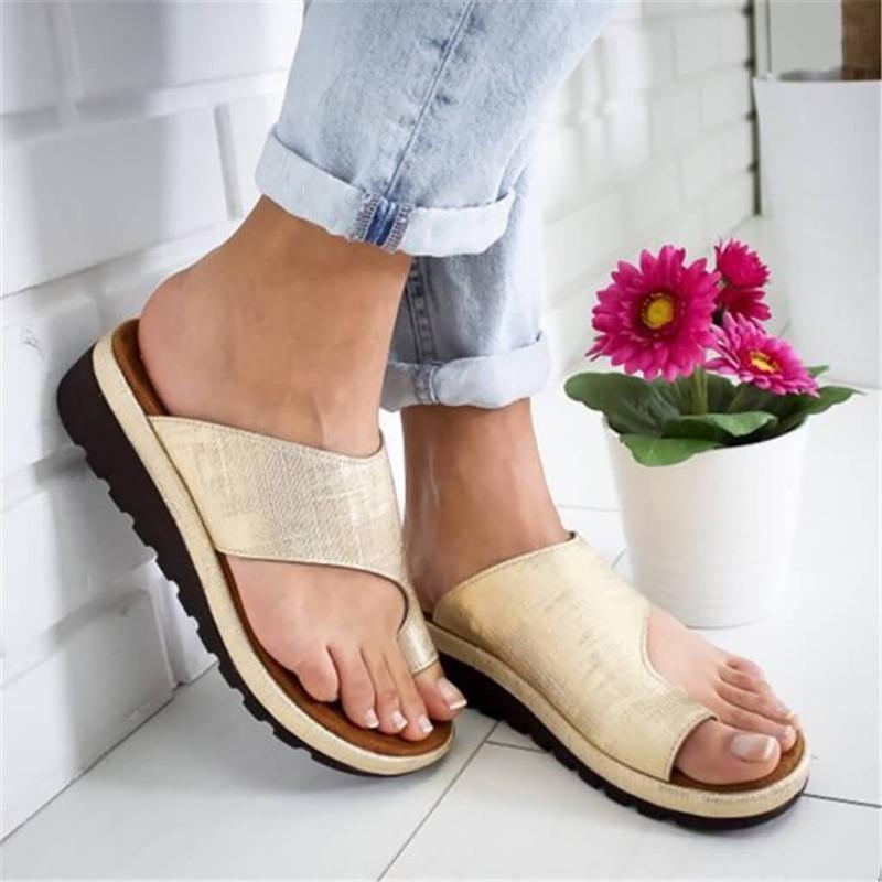 Women's Orthopedic Sandals for Bunion Relief with Contoured Footbed and Arch Support for All-Day Comfort