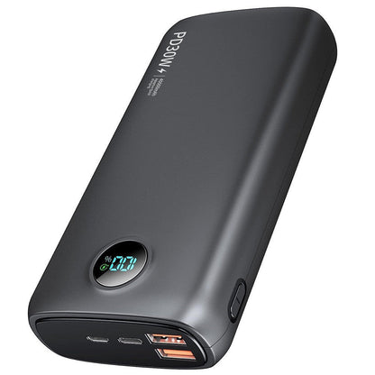 Ortekor Portable Power Bank 20000mAh with Digital Display & LED Flashlight – Fast Charging Portable Charger, Best Power Bank for iPhone, Samsung & USB Devices