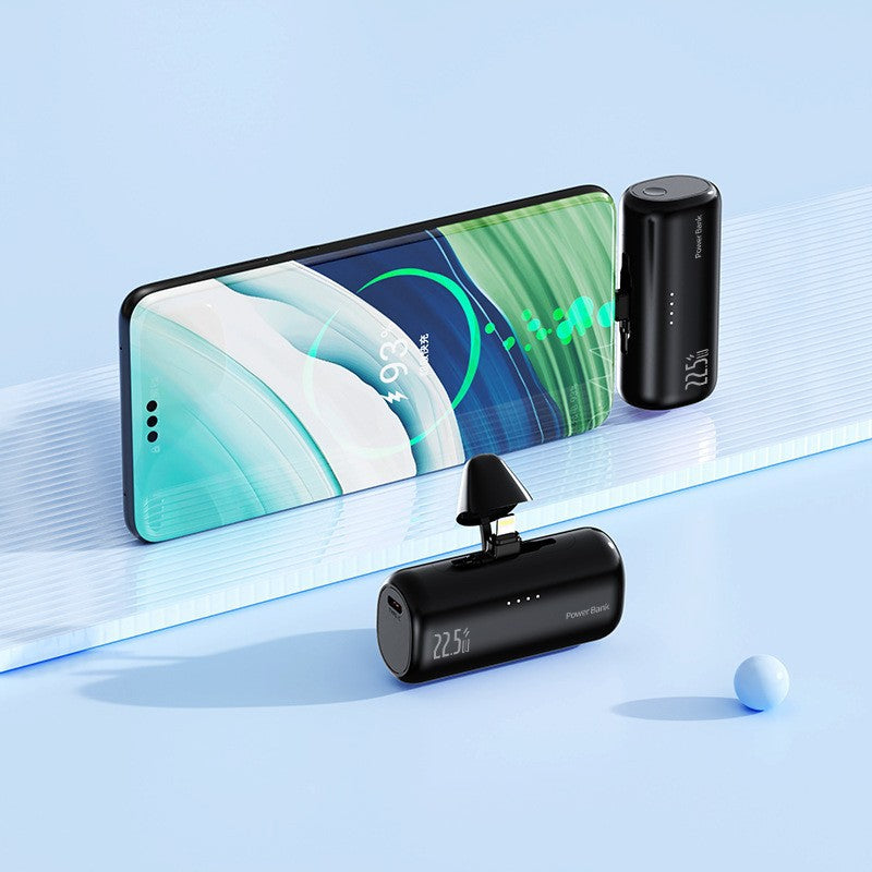 Ortekor Portable Charger Power Bank with Integrated Lightning Connector – Best Portable Charger Fast Charging Portable Power Bank for iPhone & USB Devices