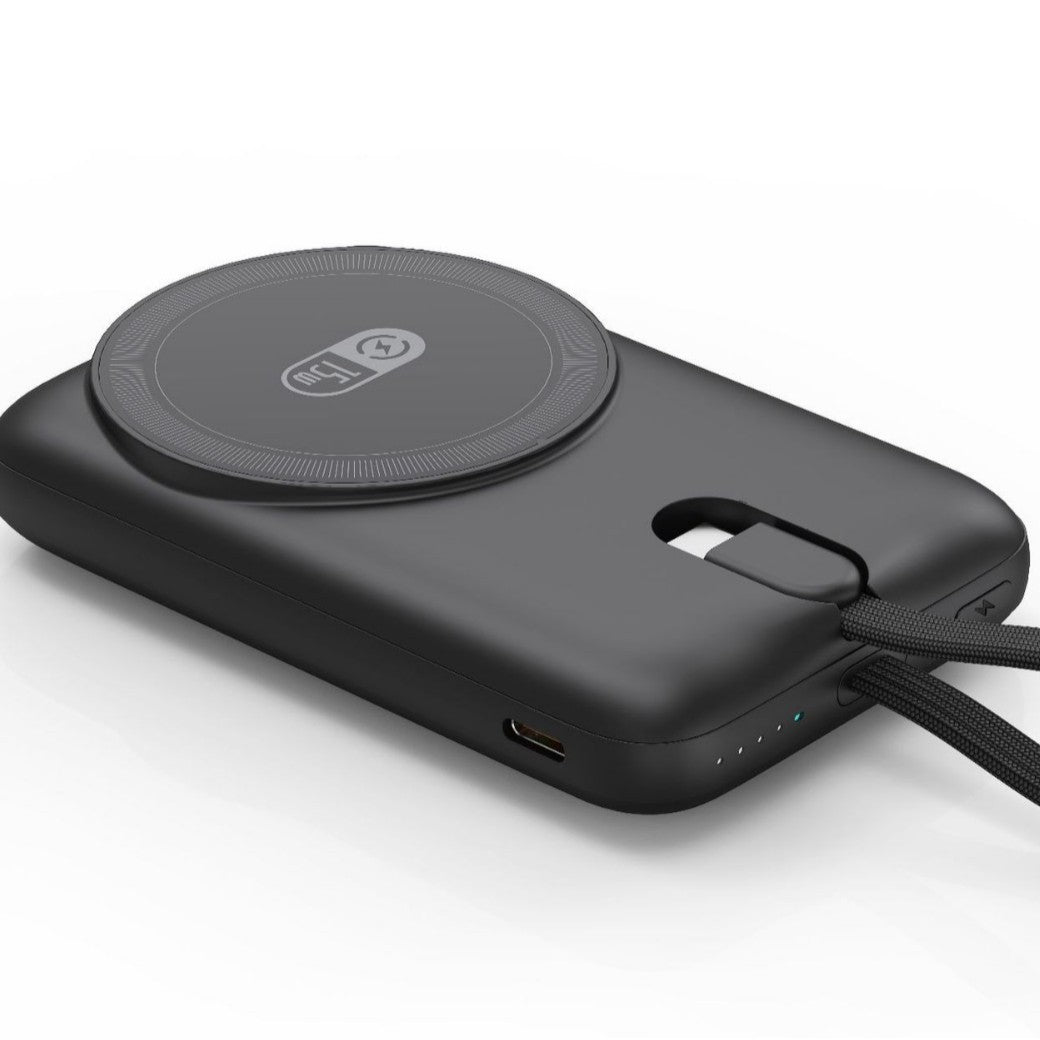 Wireless Charger with 15W Fast Charging & Ultra-Thin Design | Portable Charging Solution for Quick Device Power