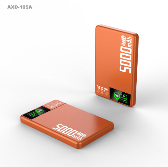Wireless Power Bank with Digital Charging Indicator & Fast Charging