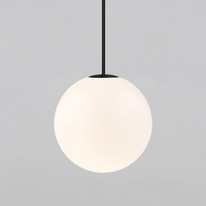 Frosted Globe Ceiling Light Brass Finish for Dining Room Bedroom Hallway Modern Suspended Fixture Soft Diffused Glow LED Compatible