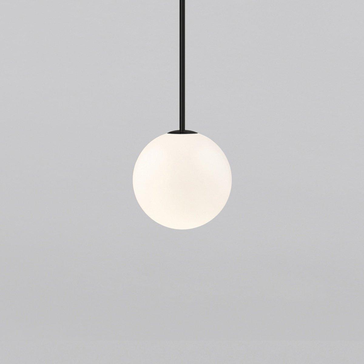 Frosted Globe Ceiling Light Brass Finish for Dining Room Bedroom Hallway Modern Suspended Fixture Soft Diffused Glow LED Compatible