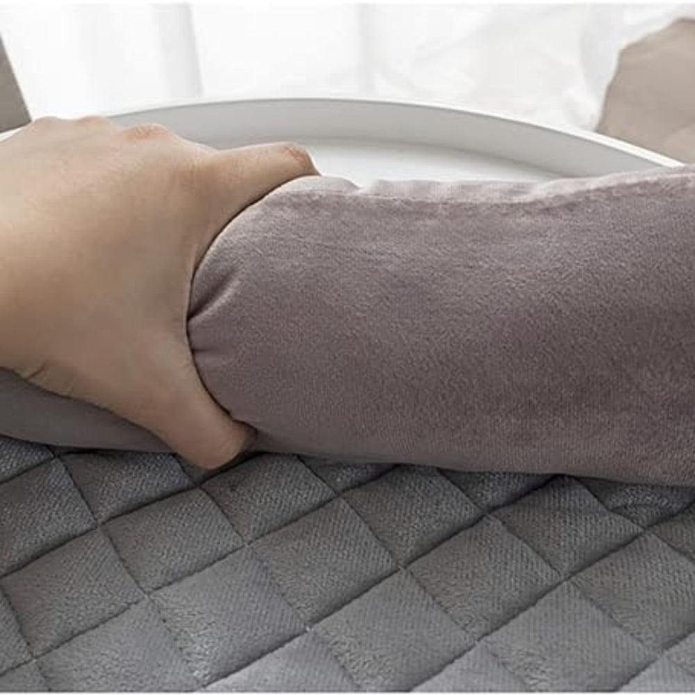 Breeze Pet Couch Cover - Water-Resistant Quilted Protector, Bolstered Comfort