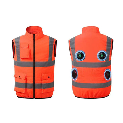 Breezeflow | Cooling Vest with Integrated Fan System for Summer Comfort