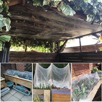 Breezy Insect Netting for Garden - HDPE, Breathable Pest Protection