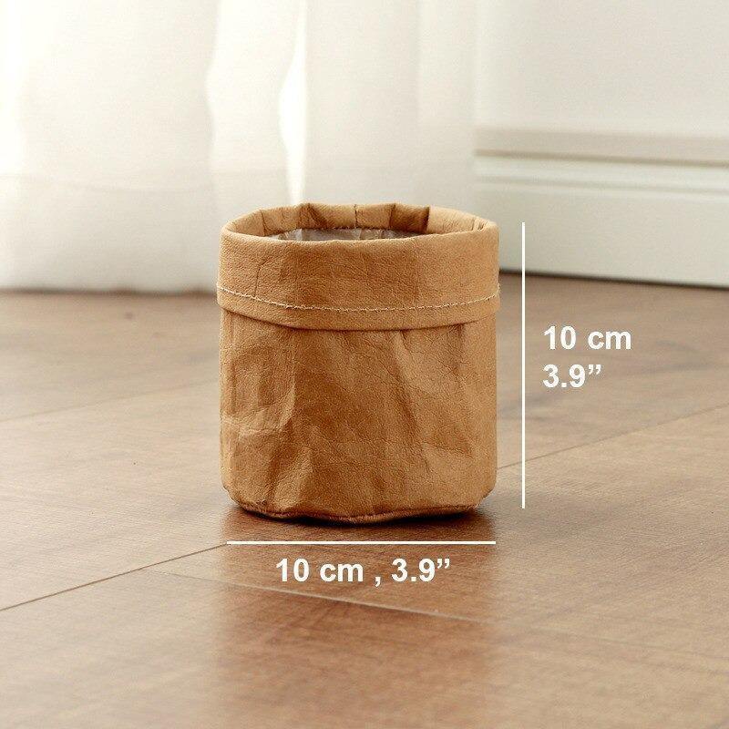 Water-Resistant Sustainable Paper Planter Pouch