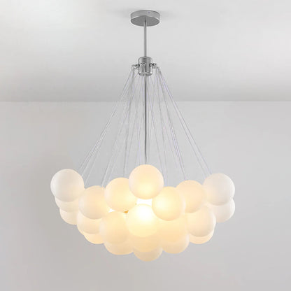 Bubble Pendant Light Multi-Globe Adjustable Ceiling Fixture Gold Black Chrome for Dining Room Living Room Foyer 19-73 Lights
