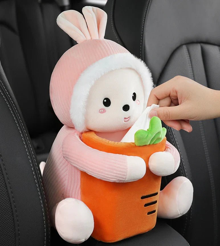 Woof™ - 3 in 1 Car Tissue, Trash and Storage Box