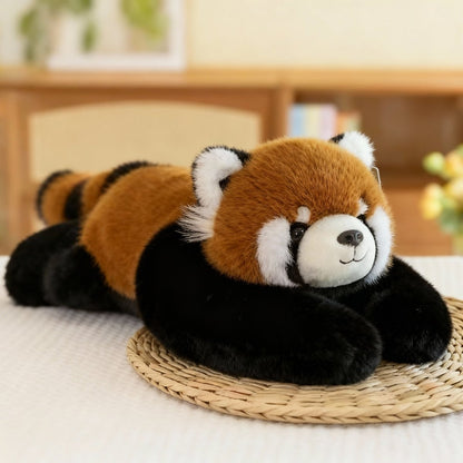 Plush Animal Cuddle Pillow with Long Arms for Relaxation and Sleep Support 18 Inch Weighted Hug Cushion for Stress Relief Napping Reading Me