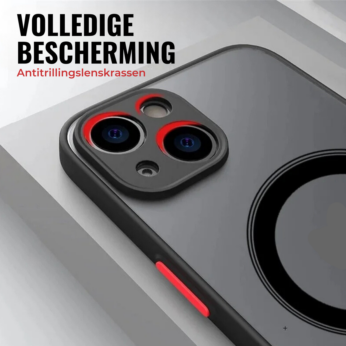 iPhone MagSafe Phone Case – Shockproof Drop Protection with Wireless Charging for iPhone 15, 14, 13, 12, 11, X, XS, XR
