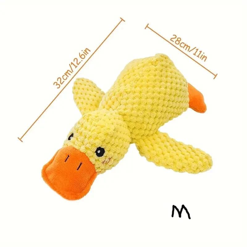 QUACKPAWS – Interactive Plush Dog Toy with Quacking Sound