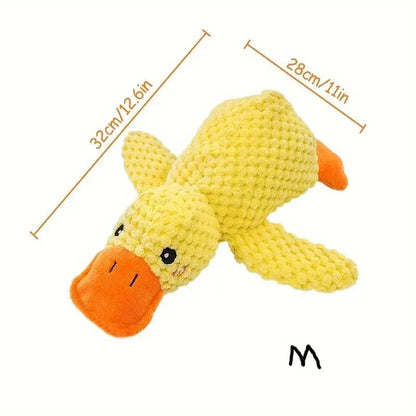 QUACKPAWS – Interactive Plush Dog Toy with Quacking Sound
