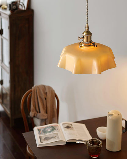 Hanging Ceiling Light Fixture Textured Dome Shade White Beige Pink Blue for Kitchen Island Dining Room Adjustable Height Indoor Pendant Lamp