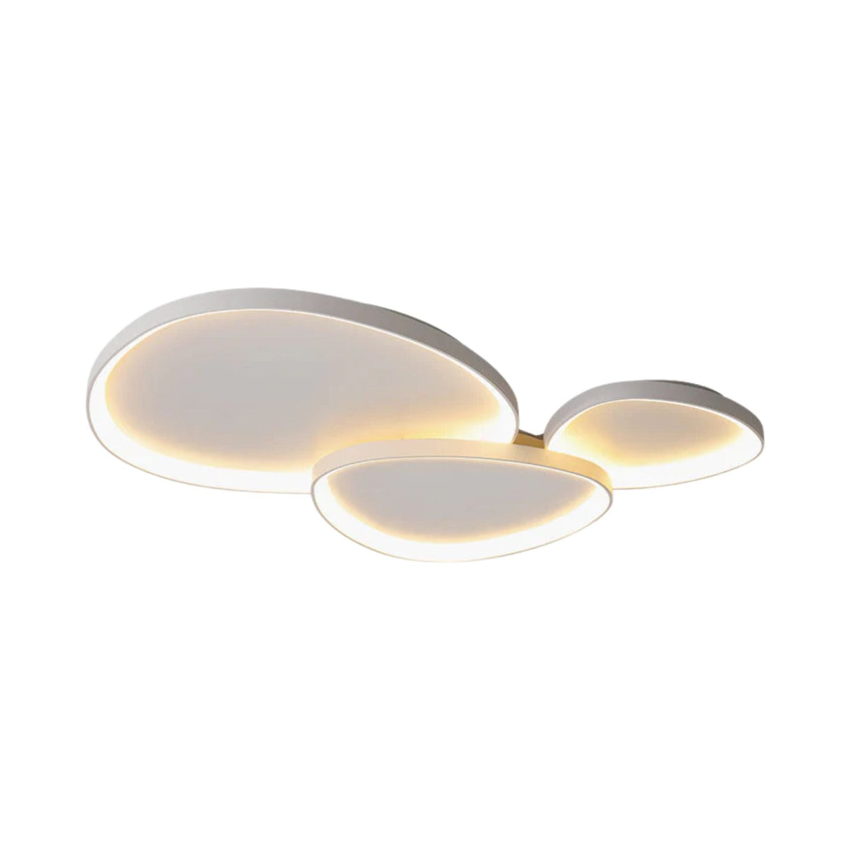 Flush Mount LED Ceiling Light Fixture with Remote Dimmer and Color Temperature Control for Bedroom, Hallway, Living Room – Energy-Efficient