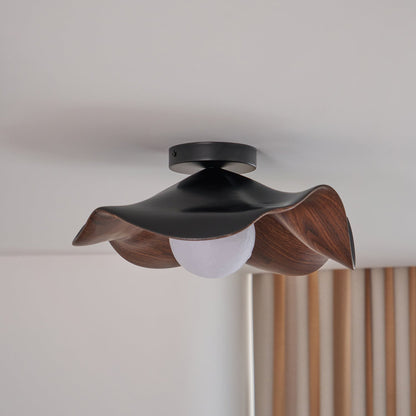 Adjustable Pendant Light with Metal & Resin Shade for Living Room, Bedroom, Dining Room | Modern Flush Mount Ceiling Fixture | 59 in Drop