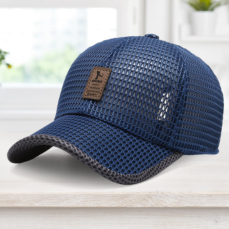 Ortekor Casual Summer Baseball Cap with UV Protection & Mesh Design | Lightweight Comfort for Outdoor Adventures