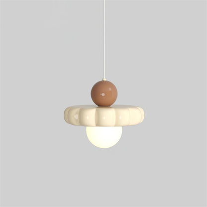 Retro Globe Pendant Light with Curved Shade – G9 Socket Ceiling Fixture for Dining Room Kitchen Bedroom – Adjustable Hanging Lamp Modern