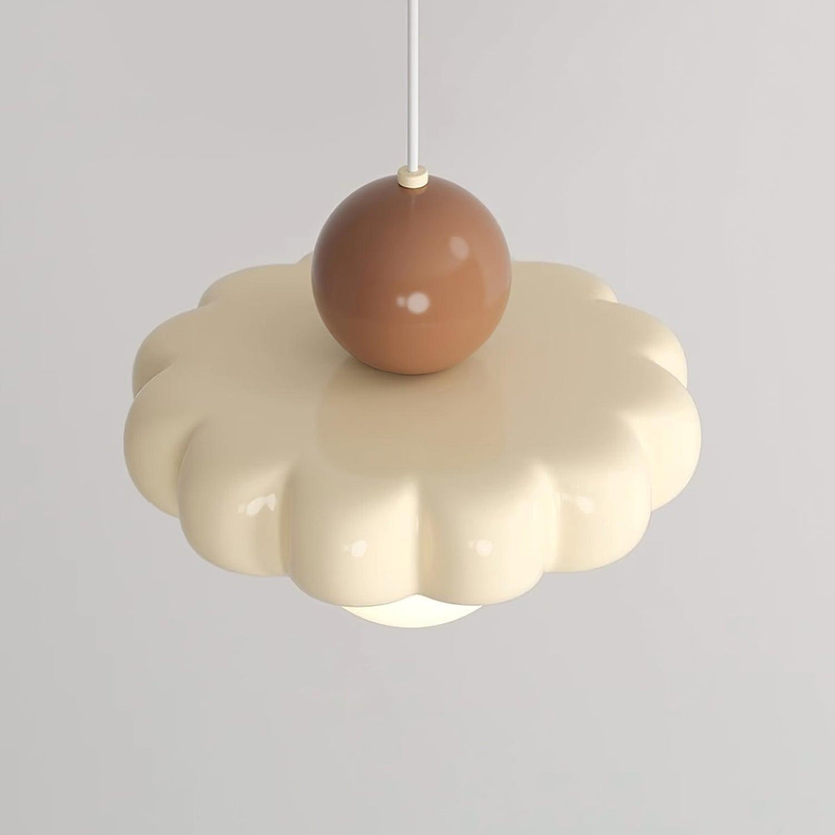 Retro Globe Pendant Light with Curved Shade – G9 Socket Ceiling Fixture for Dining Room Kitchen Bedroom – Adjustable Hanging Lamp Modern