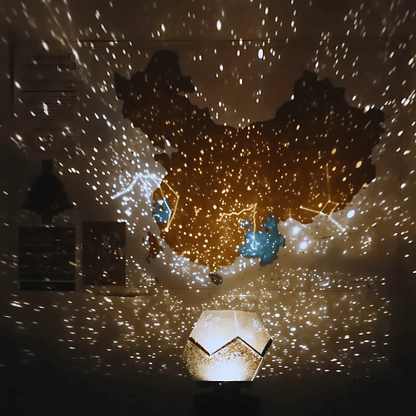 Celestial Night Light Projector with Adjustable Illumination for Dreamy Ambiance