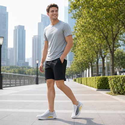Shock-Absorbing Athletic Insoles with Contoured Arch Support for Running & Daily Wear