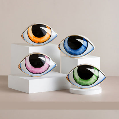 Eye Sculpture – Elegant Decorative Art Piece for Home and Office