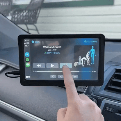 Wireless CarPlay & Android Auto Dash Display for Any Car, 7-11 Inch Touchscreen with GPS Navigation, Handsfree Calling, Voice Control & Dash