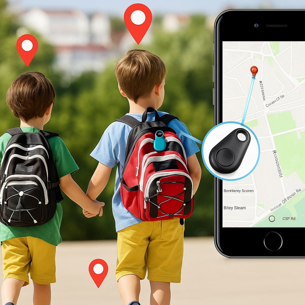 Real-Time GPS Tracker for Kids, Pets & Valuables – Compact Location Device with Geofencing & App Control
