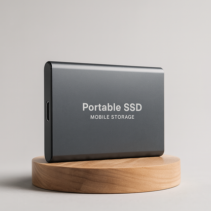 External Solid State Drive 4TB USB-C High Speed Data Transfer Shock Resistant Backup Storage for Laptop Desktop Gaming Console Mac PC Portab