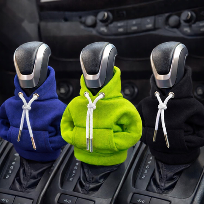 Mini Hoodie Gear Shift Cover – Playful Car Interior Accessory for Manual & Automatic Vehicles