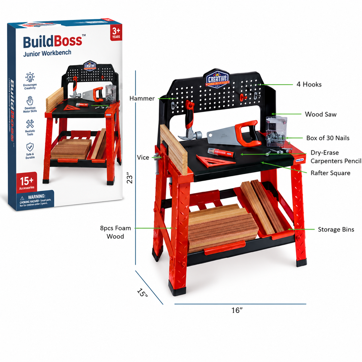 BuildBoss™ – Junior Workbench