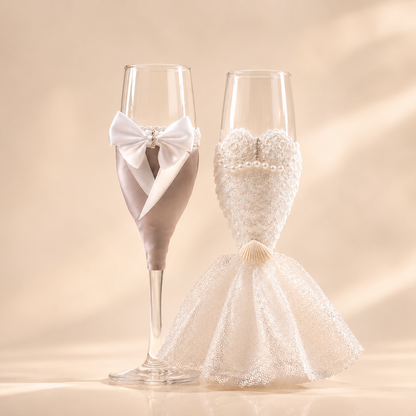 EverVow™ – Wedding Toast Glass Set