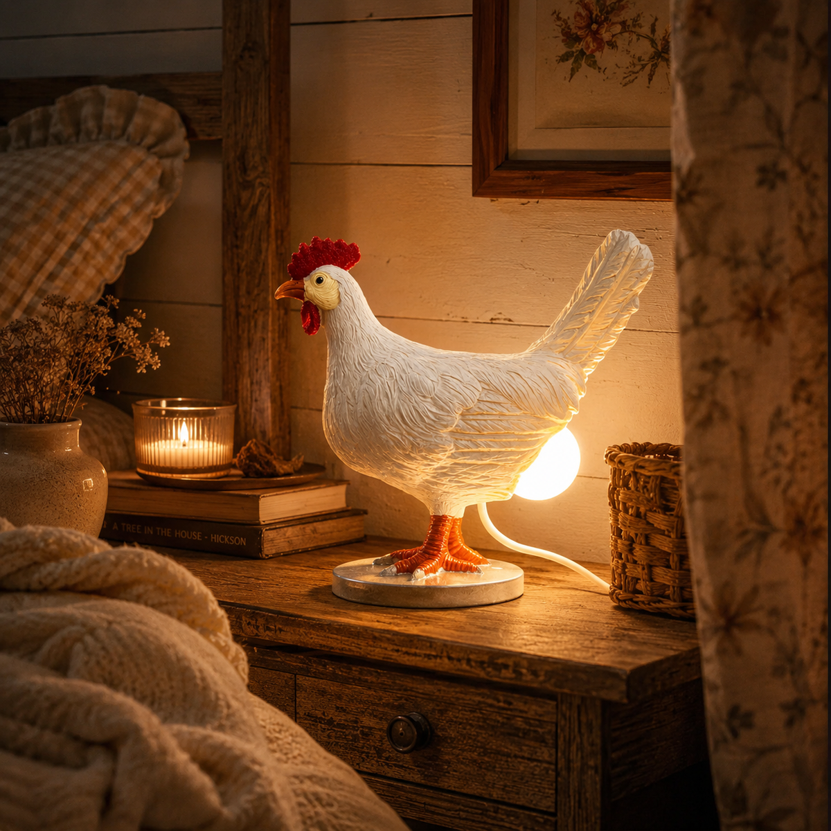 Cheeky Charlie™ – The Eggsecutive Lamp