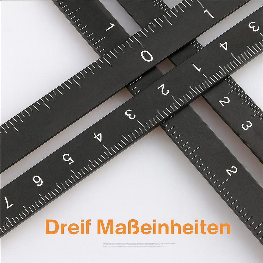 12-Segment Adjustable Angle Measurement Tool for Contours & Templates – Perfect for Tile, Wood & Metal Projects