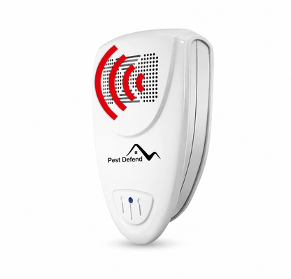 Electronic Bug Deterrent for Home 215 sq ft Room Coverage Plug-In Sonic Frequency Device for Bedroom Kitchen Living Room Indoor Pest Control
