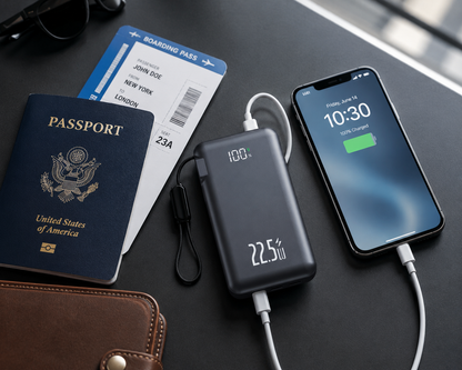 Best Power Bank | Portable Charger Power Bank with LCD Display & Fast Charging | Best Portable Power Bank for iPhone, Samsung & Android