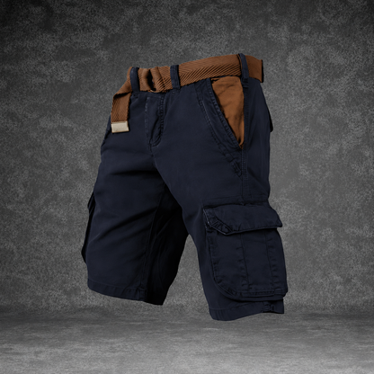 RUGGAREX – Men Cargo Shorts Lightweight Multi Pocket Casual Wear