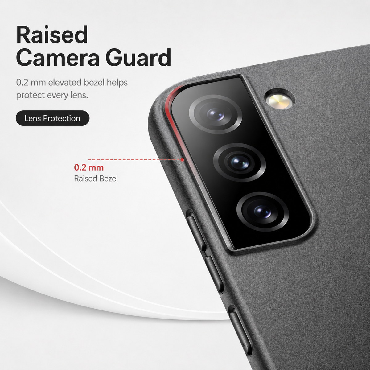 Frosted Hard Shell Phone Case for Galaxy S20, S21, S22, S23 | Slim Profile, Button Access, Camera Guard | Ships from USA