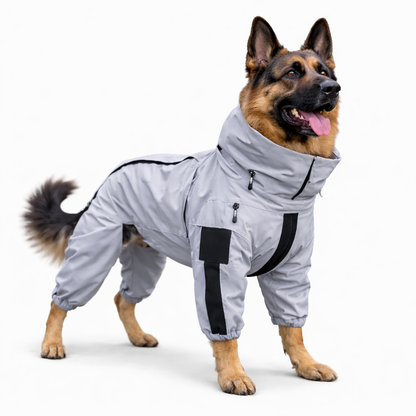 Outdoor Companion | Waterproof Dog Rain Coat with Reflective Shell | Lightweight Design for All-Weather Protection