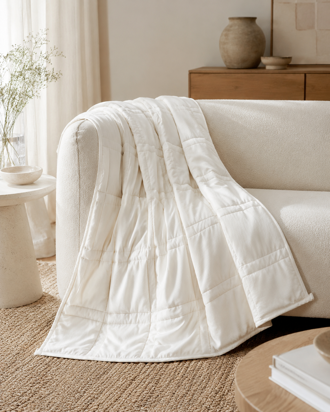 Ortekor Comfort Haven | King Size Weighted Blanket with Soft, Breathable Fabric | Calming Layer for Ultimate Relaxation