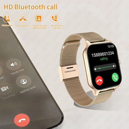 Sophisticated Women's Smartwatch for Fitness & Connectivity