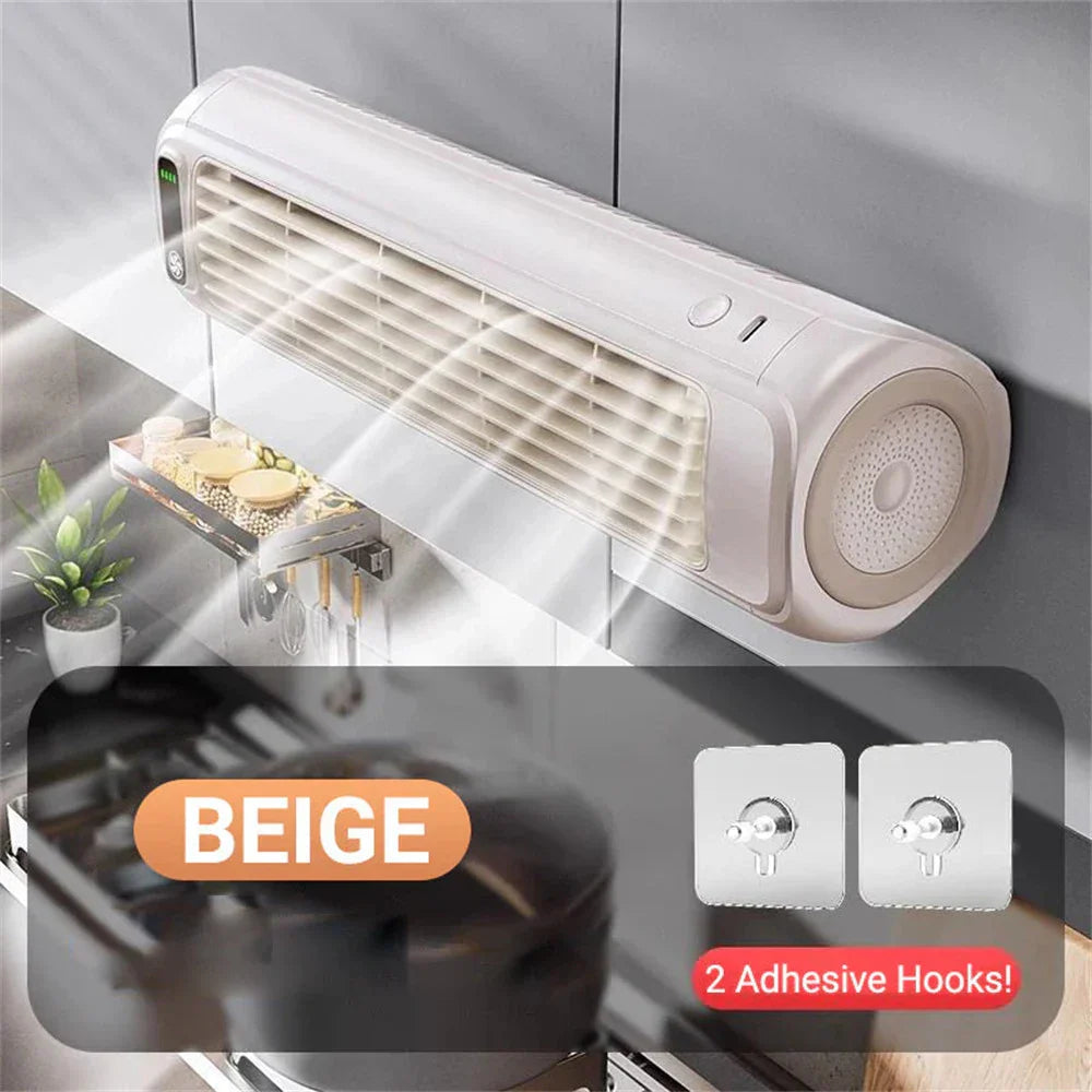 Personal Desktop Air Cooler with Three Fan Speeds for Office, Bedroom & Travel | USB Rechargeable Compact Cooling Fan