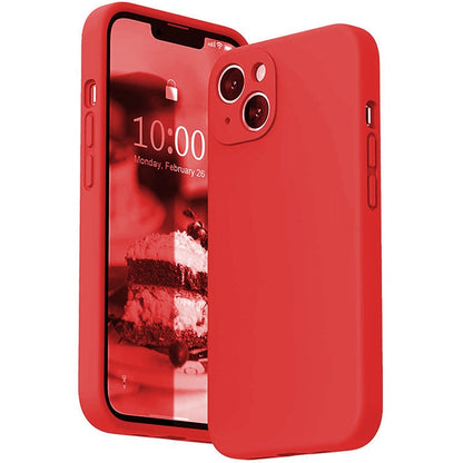 Soft-Touch Silicone Phone Case for iPhone 17, 16, Pro, Max & Air – Shock-Absorbing Protection with Anti-Fingerprint Finish