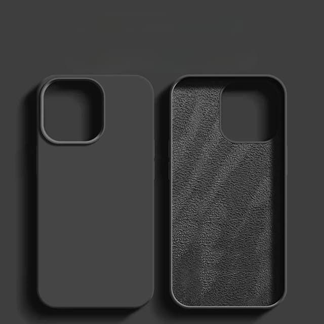 Soft-Touch Silicone Phone Case for iPhone 17, 16, Pro, Max & Air – Shock-Absorbing Protection with Anti-Fingerprint Finish