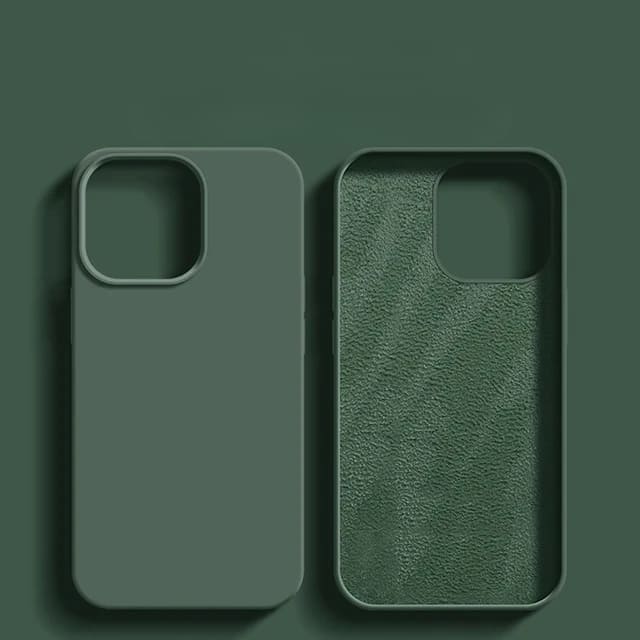 Soft-Touch Silicone Phone Case for iPhone 17, 16, Pro, Max & Air – Shock-Absorbing Protection with Anti-Fingerprint Finish