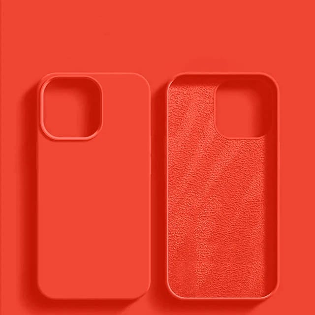 Soft-Touch Silicone Phone Case for iPhone 17, 16, Pro, Max & Air – Shock-Absorbing Protection with Anti-Fingerprint Finish