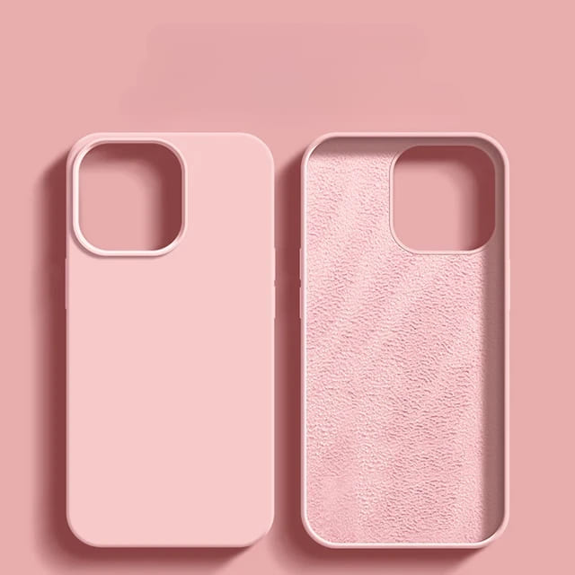Soft-Touch Silicone Phone Case for iPhone 17, 16, Pro, Max & Air – Shock-Absorbing Protection with Anti-Fingerprint Finish