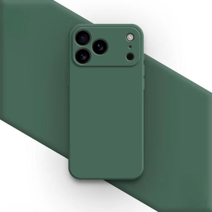 Soft-Touch Silicone Phone Case for iPhone 17, 16, Pro, Max & Air – Shock-Absorbing Protection with Anti-Fingerprint Finish